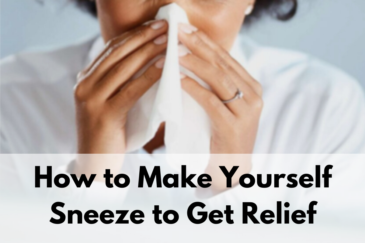 how to make yourself sneeze